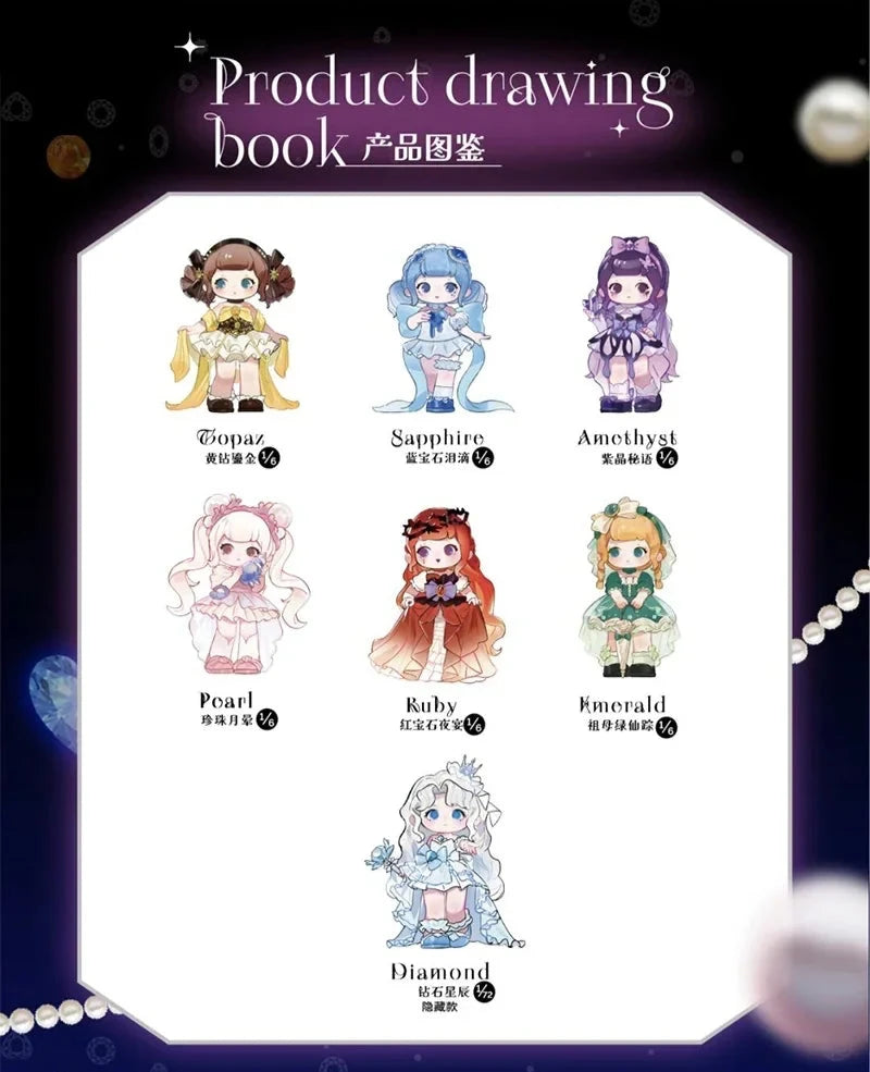 HereToy: ZIYULI Dazzling Gem Series - 1 Blind Box