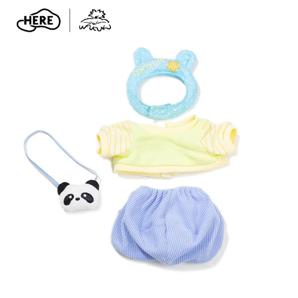 HereToy: WAKUKU Panda Hanging Bag Style – Doll Outfit