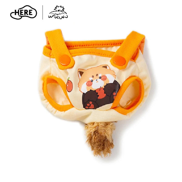 HereToy: WAKUKU Raccoon-Style Onesie – Doll Outfit