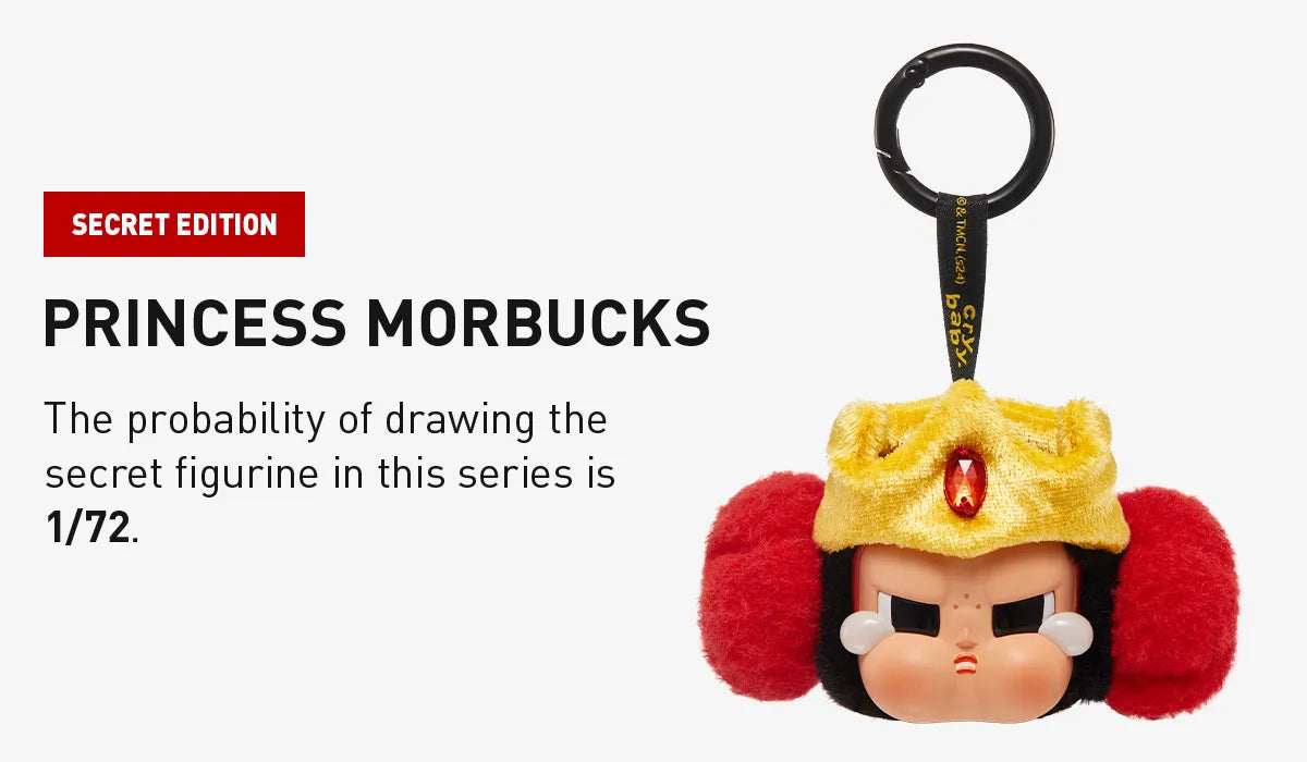 POP MART: CRYBABY x Powerpuff Girls Vinyl Face Plush Series - 1 Blind Box