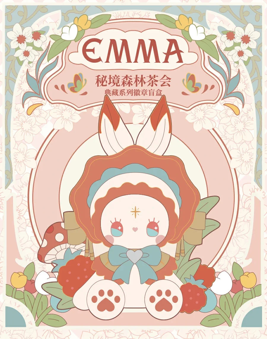MJ Studio: Lucky Emma Secret Forest Tea Party Badge - 1 blind box
