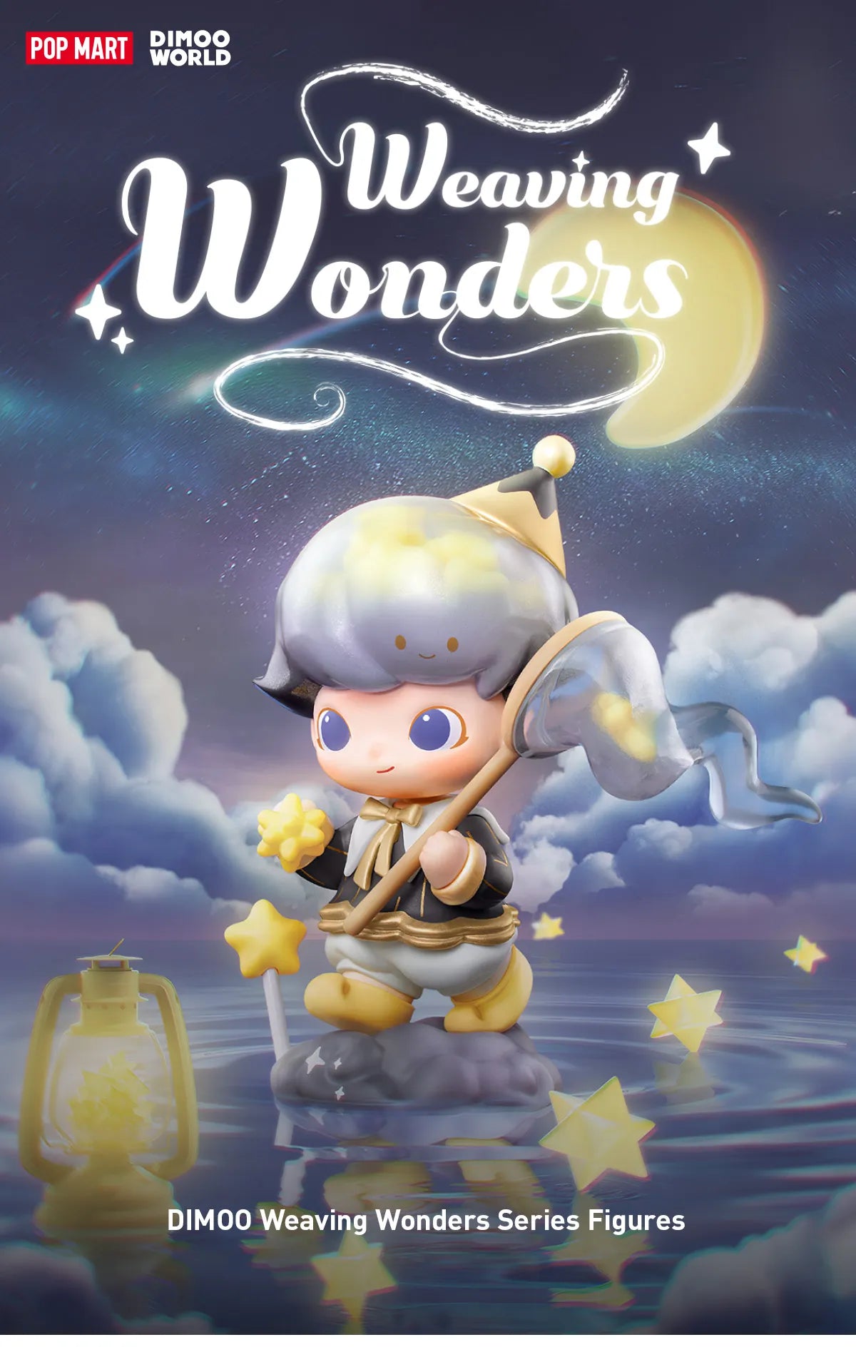 POP MART: DIMOO Weaving Wonders Series Figures - 1 Blind Box