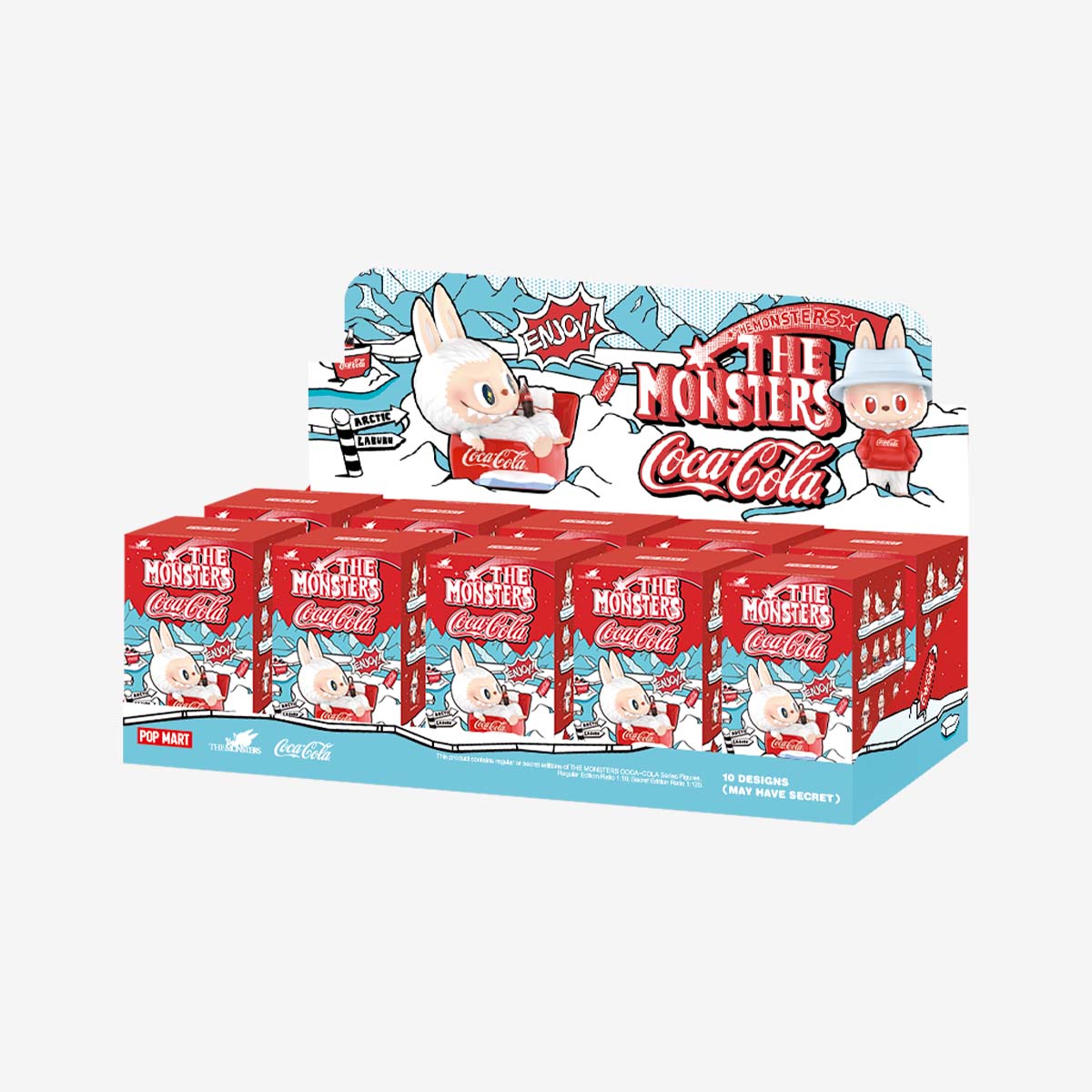 POP MART: THE MONSTERS Coca-Cola Series Figures - 1 Blind Box
