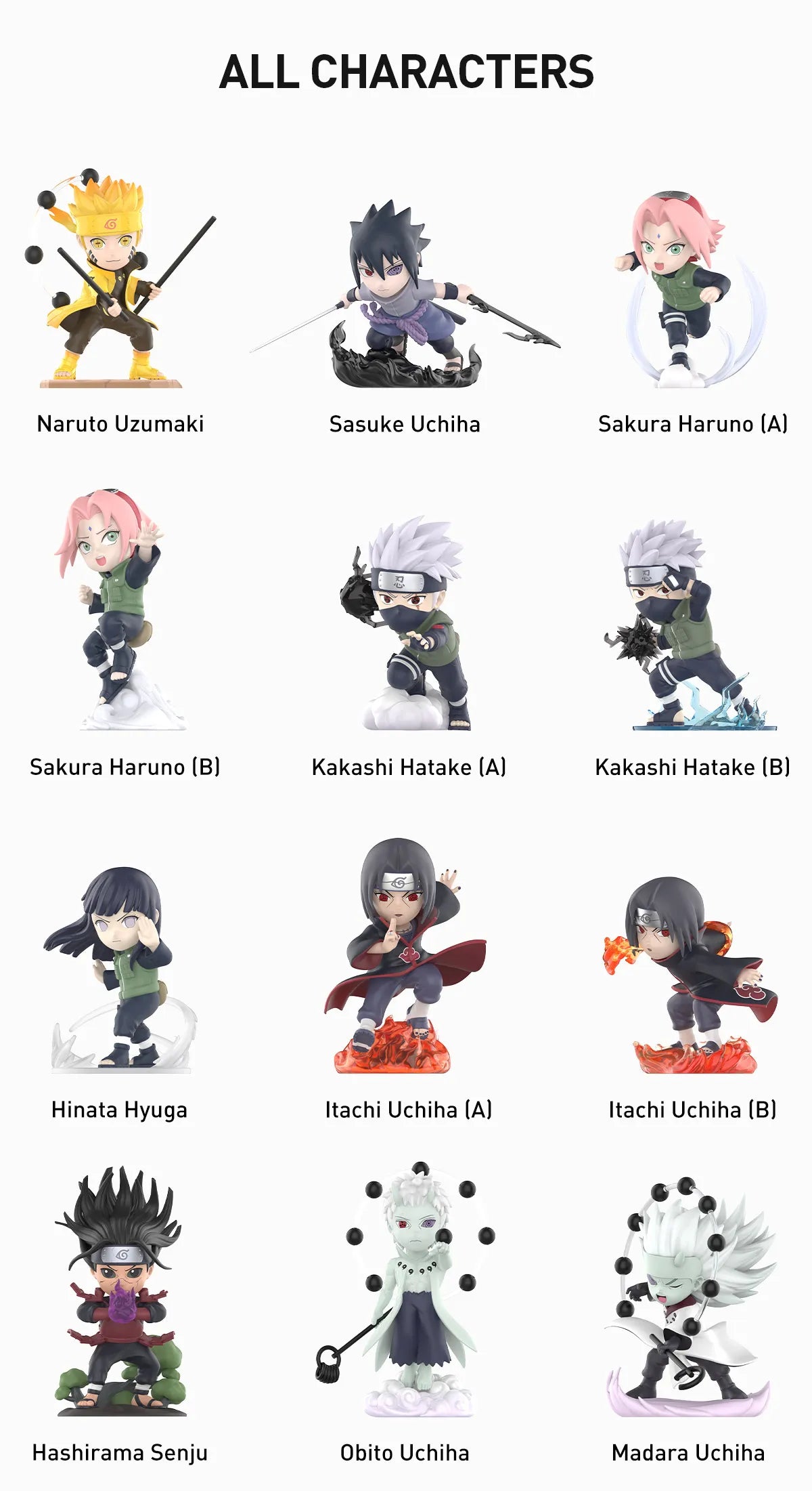 POP MART: NARUTO Ninkai Taisen Series Figures - 1 Blind Box