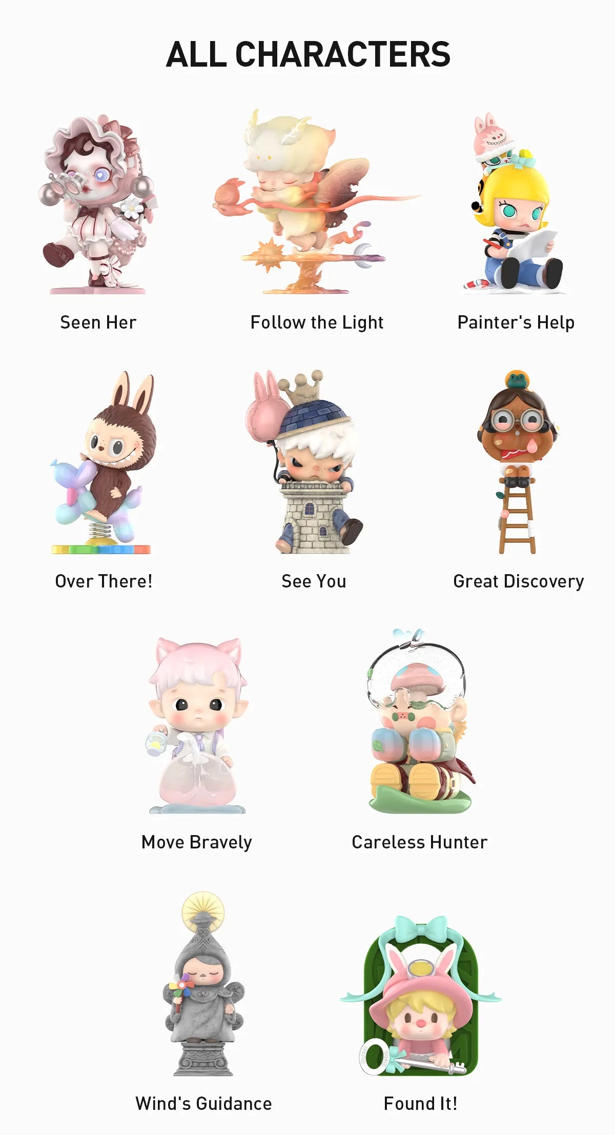 POP MART: THE MONSTERS Finding Mokoko Series Figures - 1 Blind Box