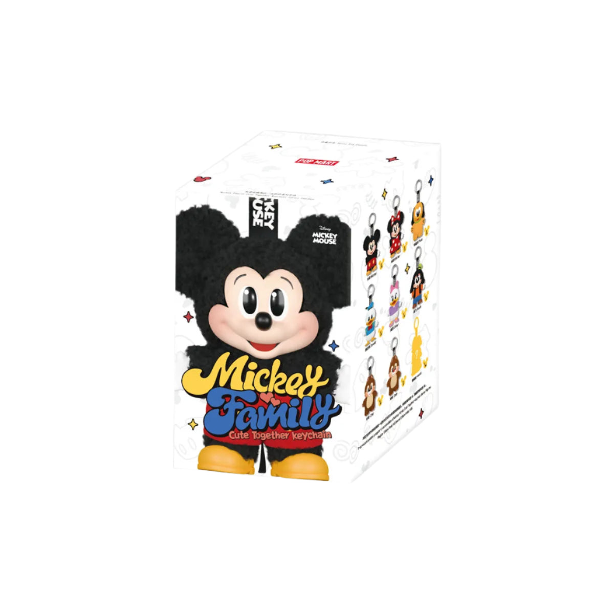 POP MART: Mickey Family Cute Together Keychain - 1 Blind Box