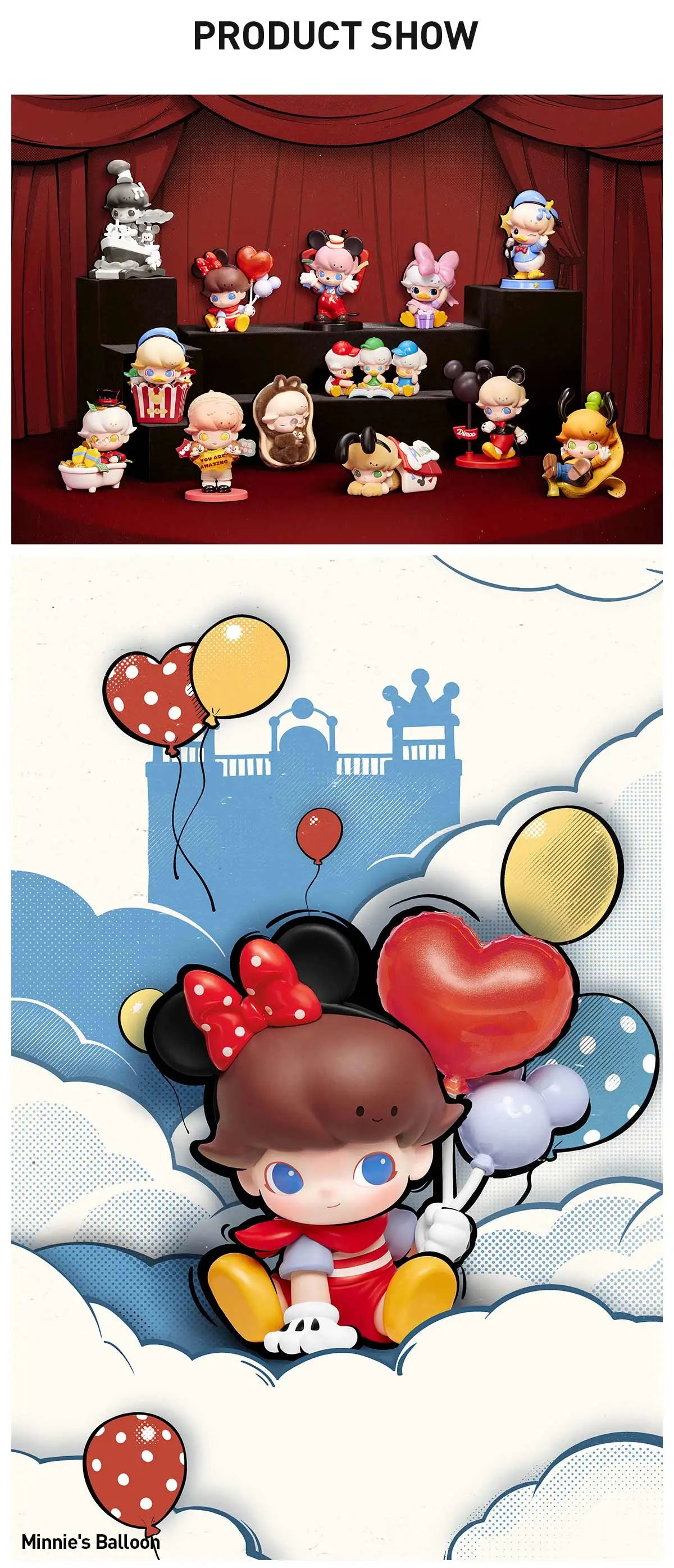 POP MART: DIMOO WORLD x DISNEY Series Figures - 1 Blind Box