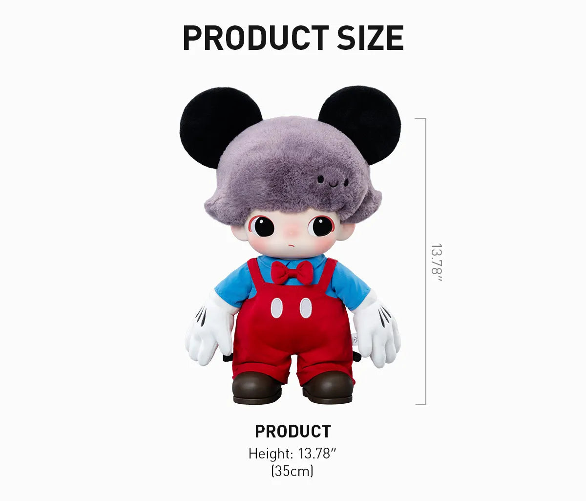 POP MART: DIMOO WORLD X DISNEY Series-Mickey Vinyl Plush Bag