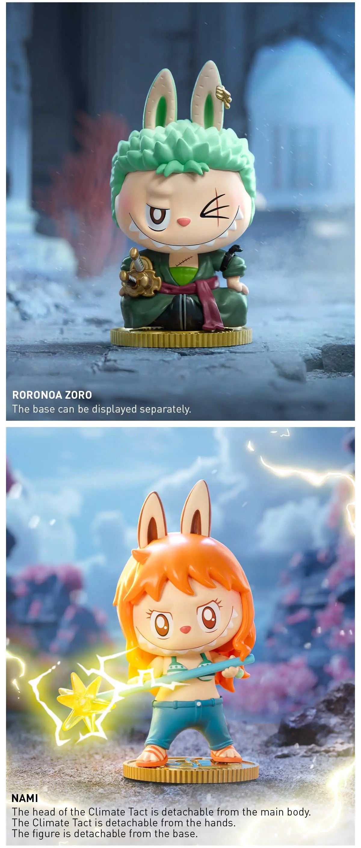 POP MART: THE MONSTERS x One Piece Series Figure - 1 Blind Box