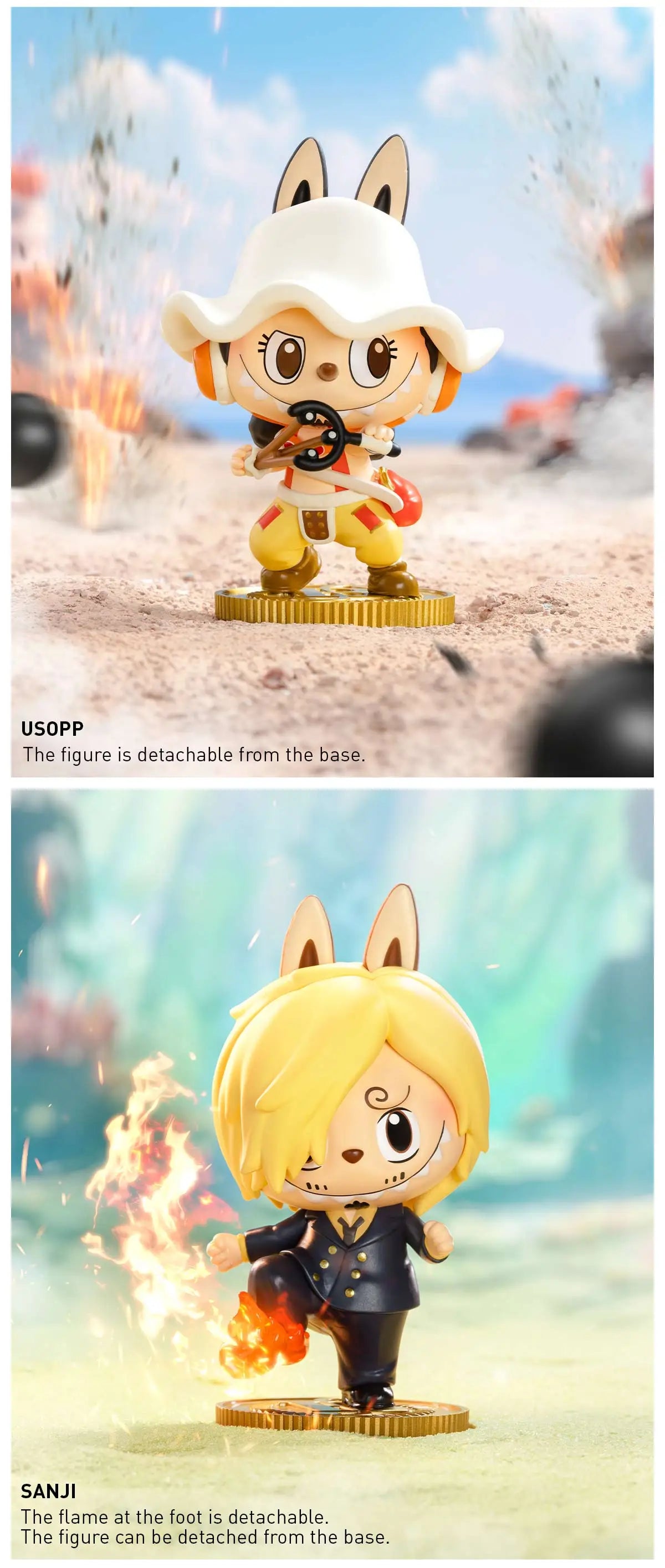 POP MART: THE MONSTERS x One Piece Series Figure - 1 Blind Box