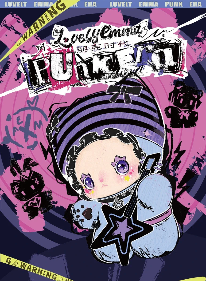MJ Studio: LOVELY EMMA Punk Era Series- 1 Blind Box