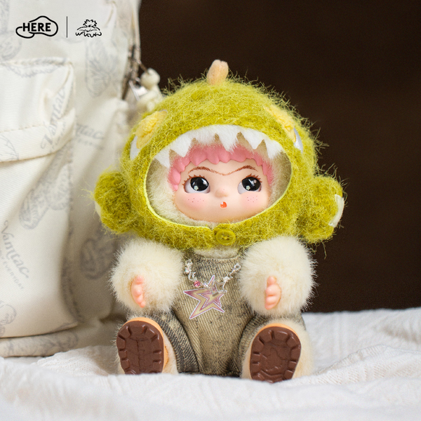 HereToy: WAKUKU Popo Dragon Plush Toy Hang Tag