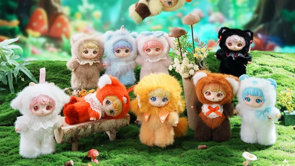 Heretoy: ZIYULI Animal Party Series - 1 Blind box