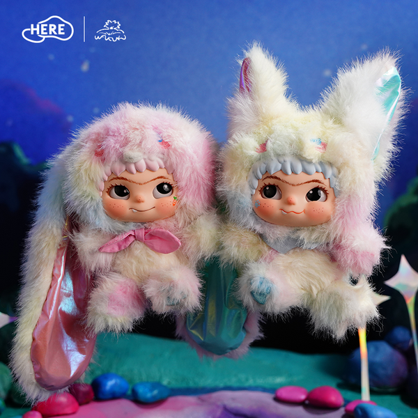 HereToy: WAKUKU Fox & Bunny Trick or Treat Series - 1 Blind Box