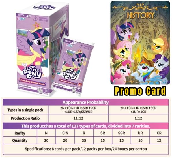 Kayou TCG: My Little Pony - Friendship Eternal Cards (Fun Moments Edition)