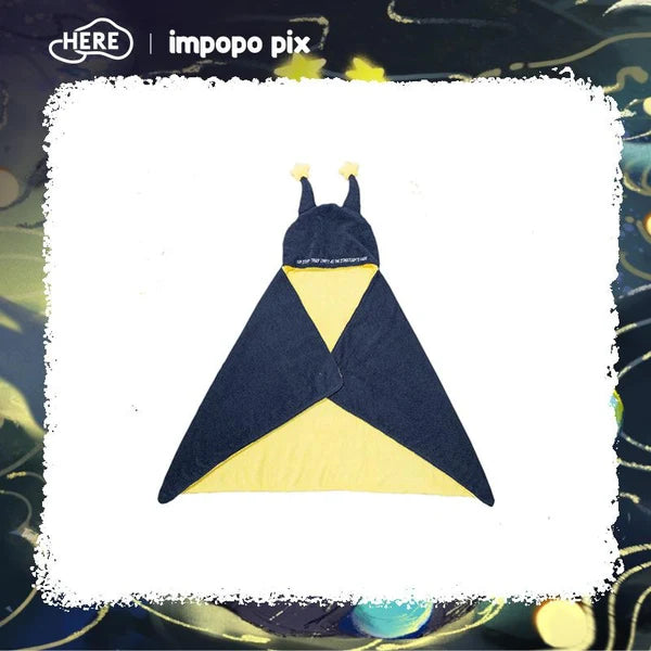 Heretoy: Impopo Pix Whisper in Night Poncho Blanket