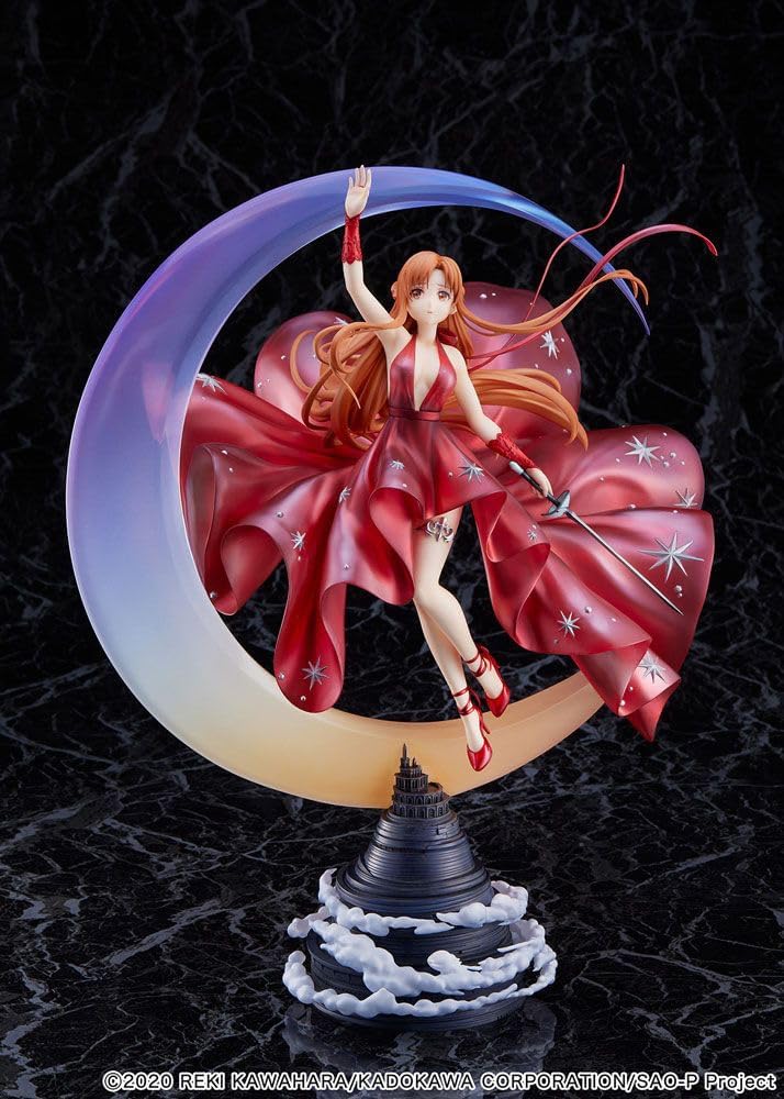 eStream: Sword Art Online - Asuna (Crystal Dress Ver.) 1/7 Scale Shibuya Scramble Figure