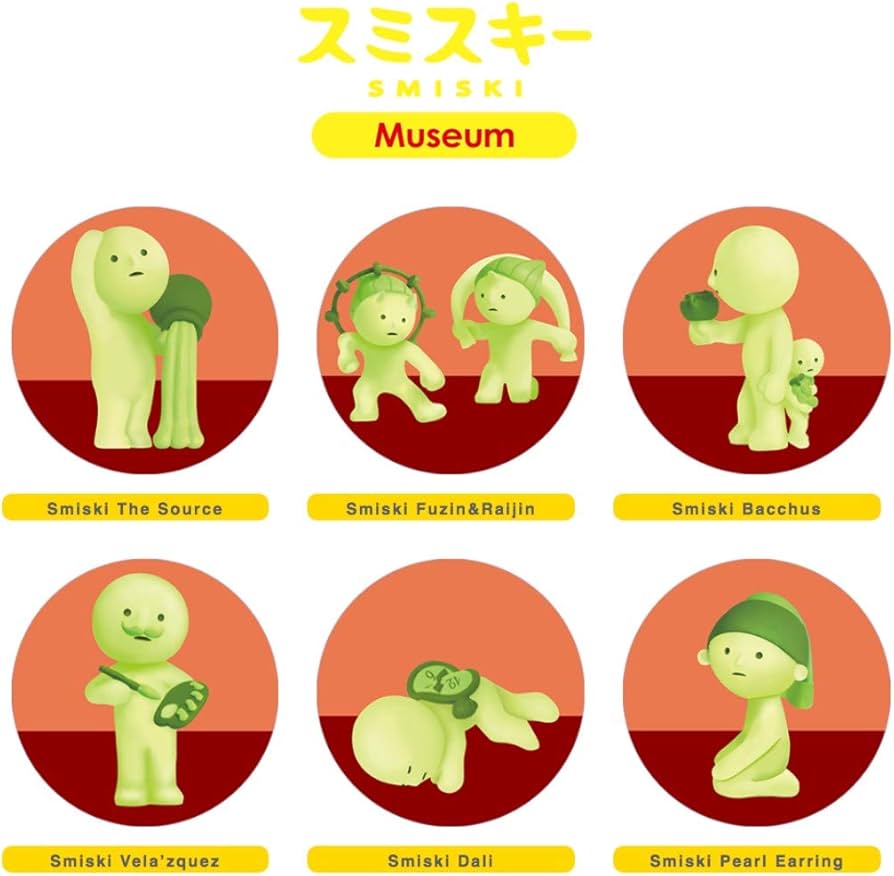 Dreams: Smiski Museum Series - 1 Blind Box