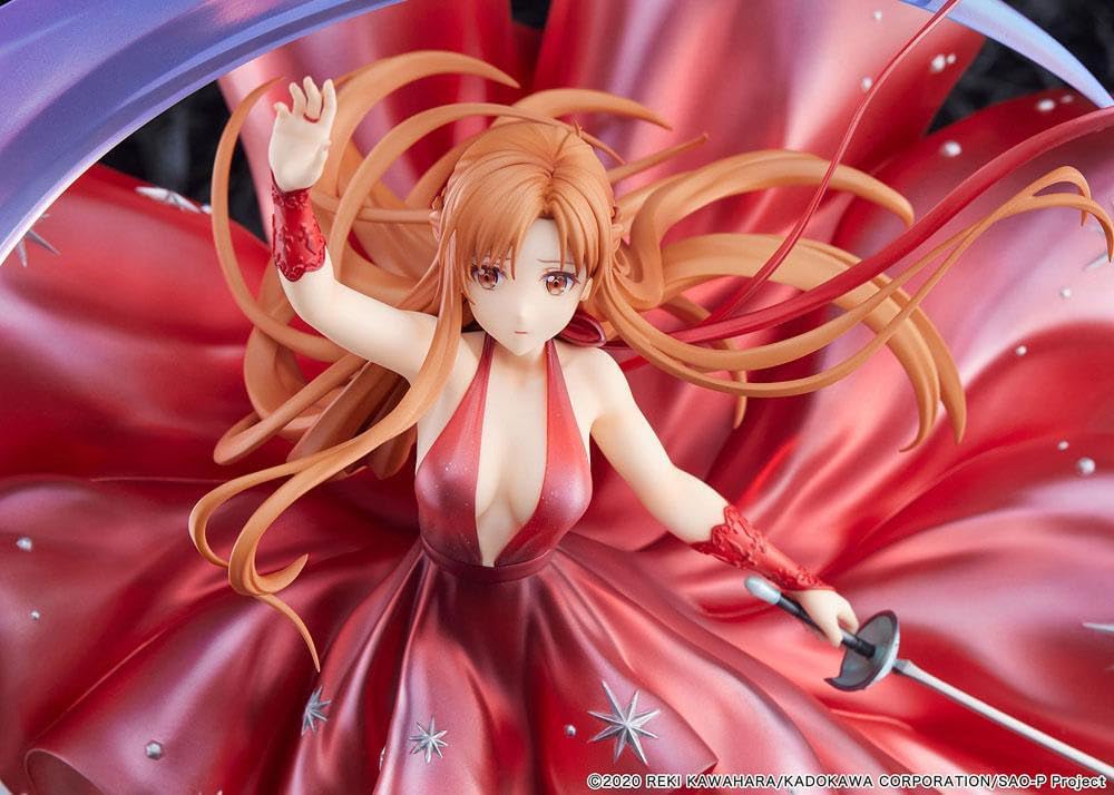 eStream: Sword Art Online - Asuna (Crystal Dress Ver.) 1/7 Scale Shibuya Scramble Figure