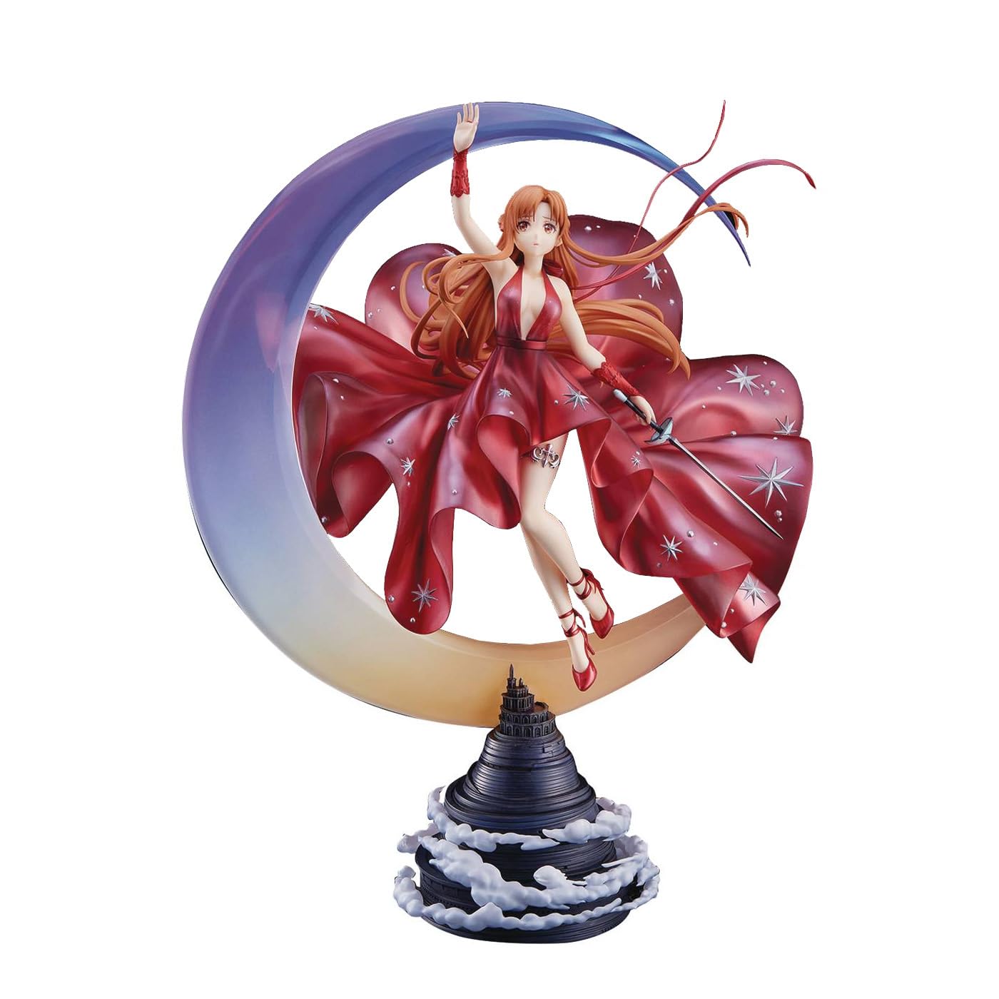 eStream: Sword Art Online - Asuna (Crystal Dress Ver.) 1/7 Scale Shibuya Scramble Figure