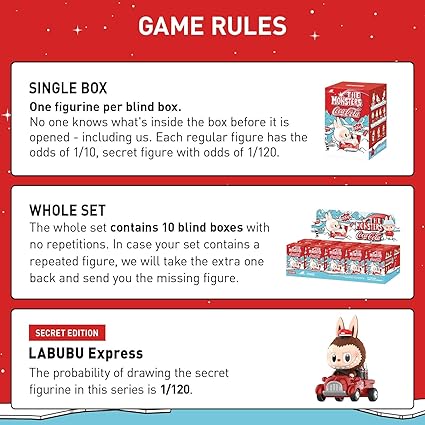 POP MART: THE MONSTERS Coca-Cola Series Figures - 1 Blind Box