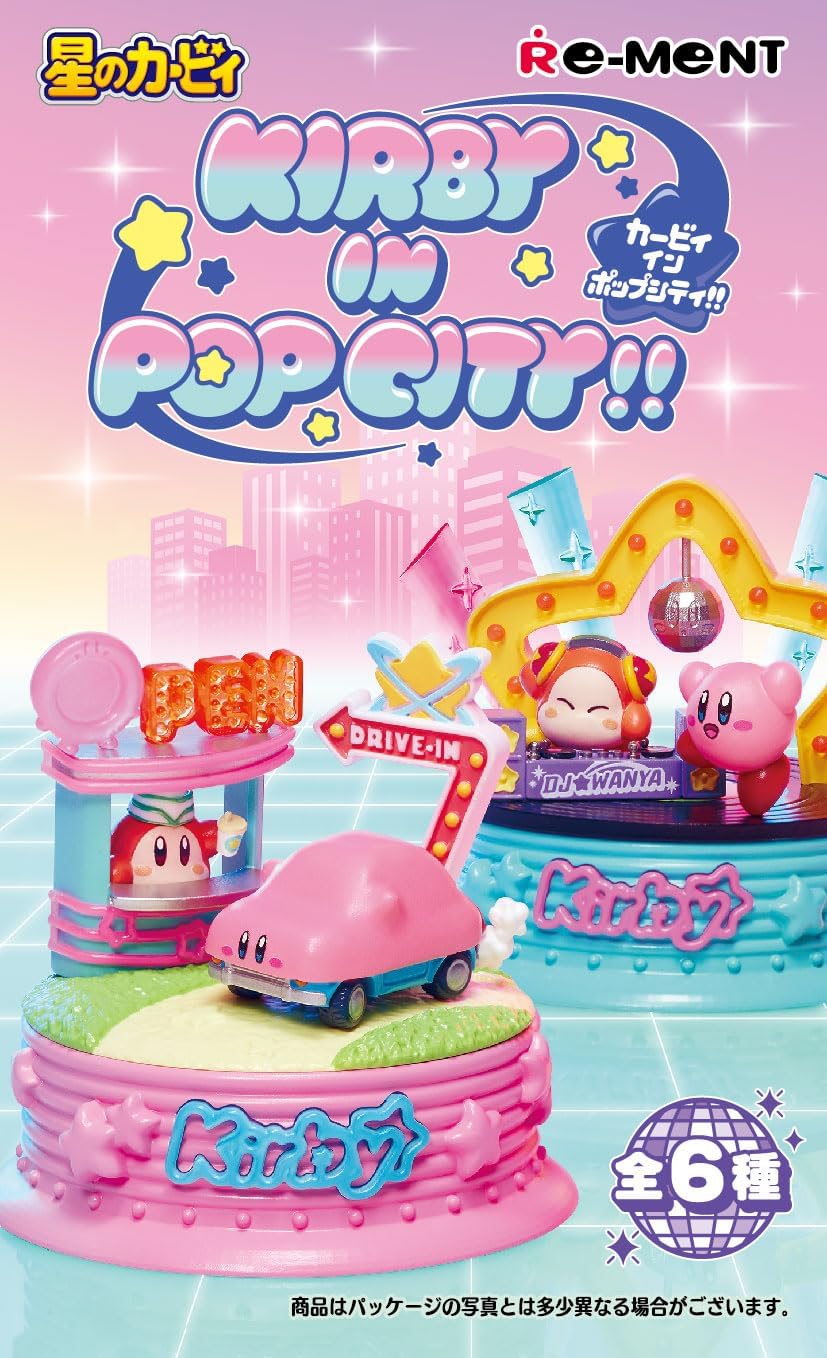 Re-Ment: Kirby's in Pop City - 1 Blind Box