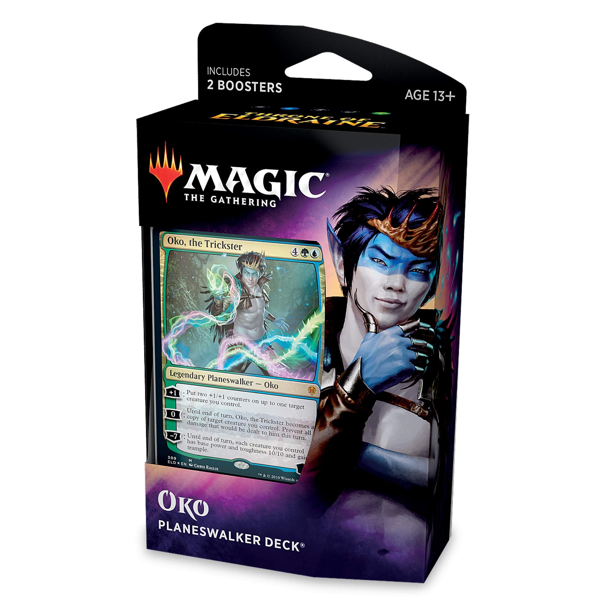 Magic The Gathering: Throne of Eldraine - Oko, The Trickster Planeswalker Deck