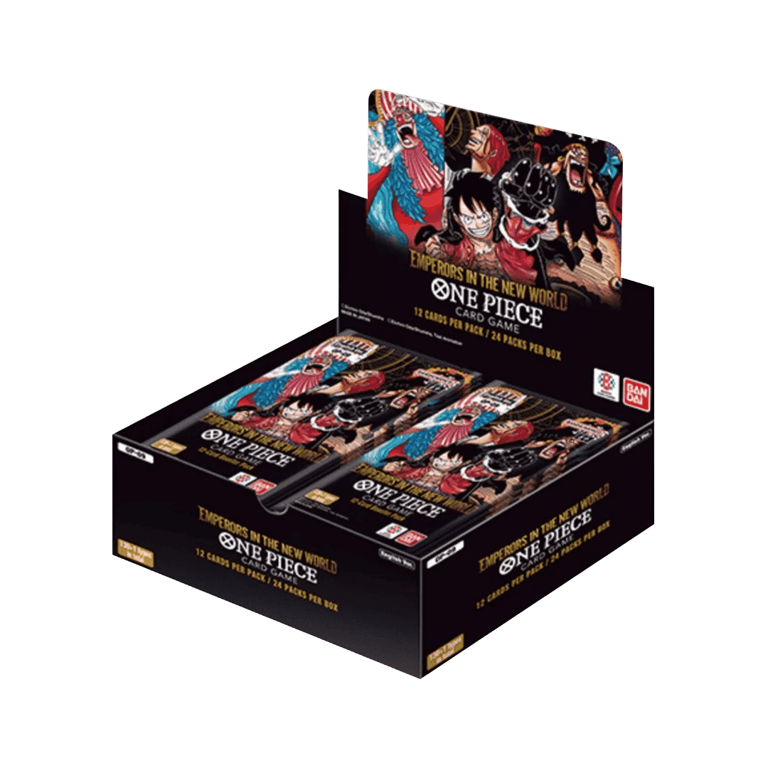 One Piece Trading Card Game: Emperors in the New World Booster Display Box OP-09 (24 Packs) One Piece Trading Card Game: Emperors in the New World Booster Display Box OP-09 (24 Packs)