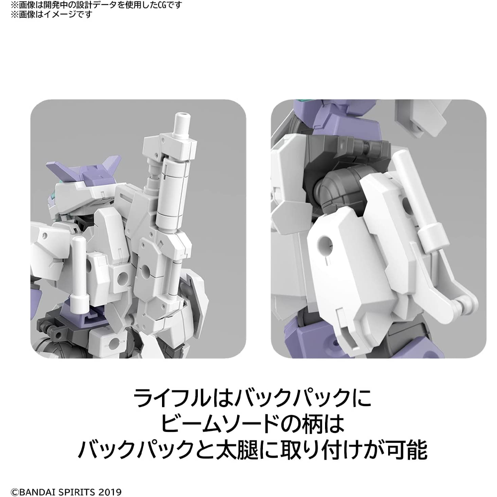 Bandai Spirits: Gundam 30 Minute Missions - HG 1/144 eEXM-S01U Forestieri 01 Model Kit #46