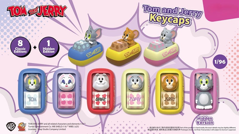 Soap Studio: Tom and Jerry Keycaps - 1 Blind Box