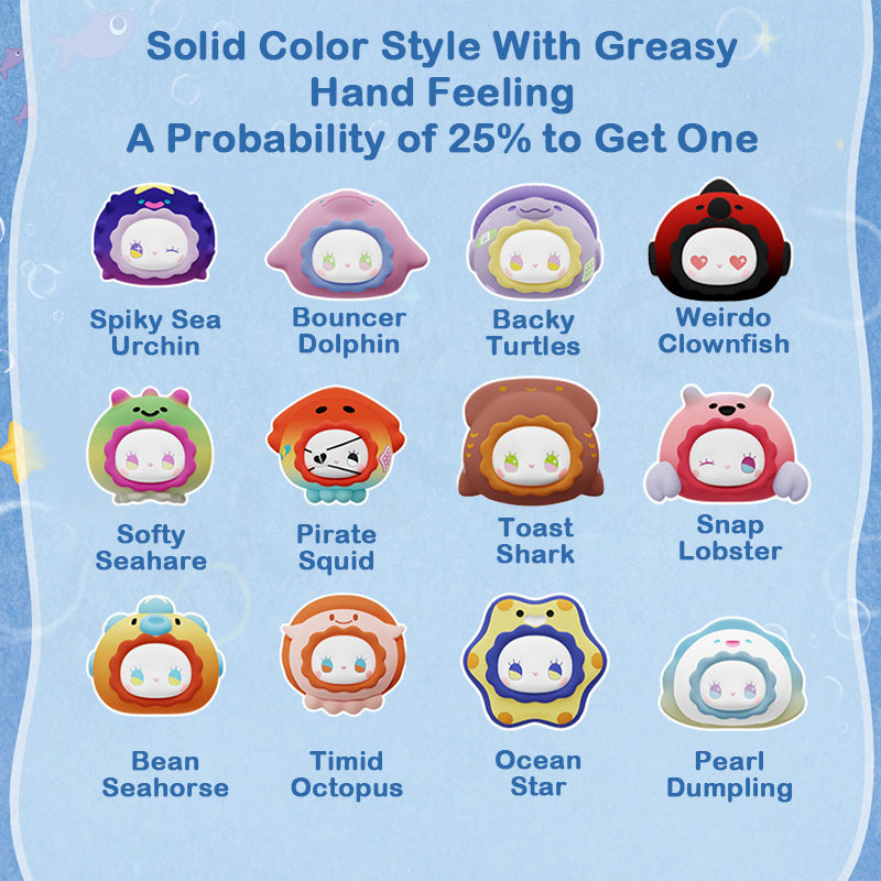 MJ Studio: Emma Ocean Bubble Beans Series - 1 Blind Box