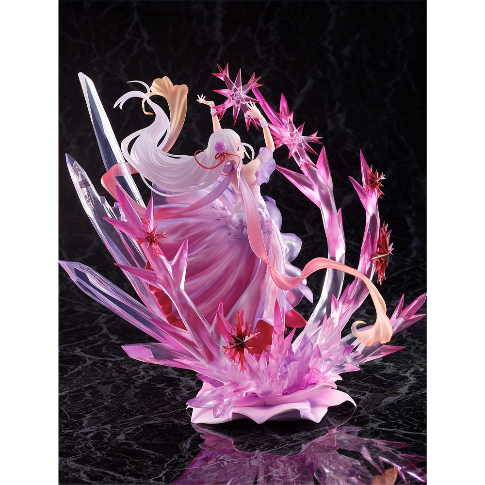 eStream: Re:Zero Starting Life in Another World Frozen Emilia (Crystal Dress Ver.) 1/7 Scale Shibuya Scramble Figure