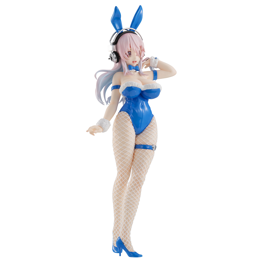 FuRyu: BiCute Bunnies - Super Sonico (Blue Rabbit Ver.) Figure