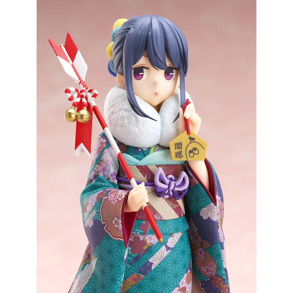 FuRyu: Laid Back Camp - Rin Shima (Furisode Ver.) 1/7 Scale Figure