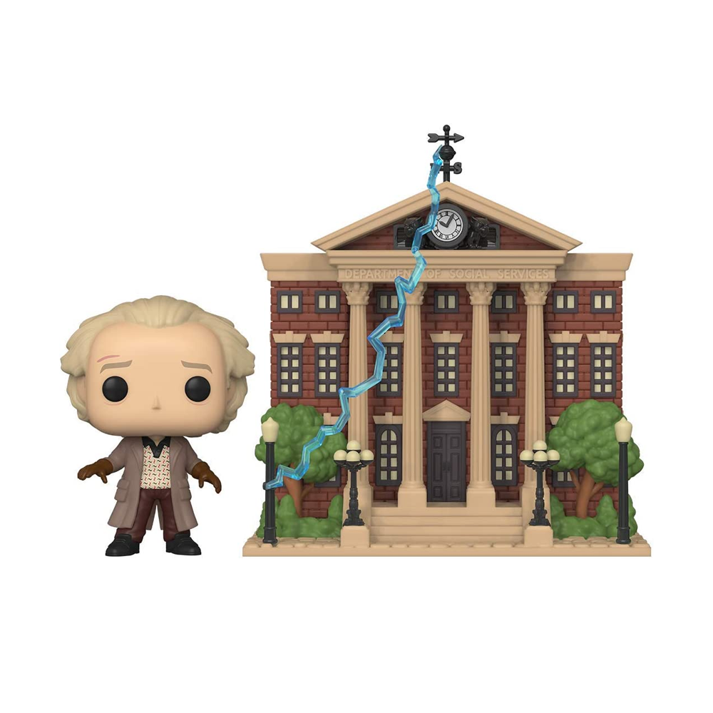 Funko POP! Town: Back To The Future - Doc w/ Clock Tower Vinyl Figure #15