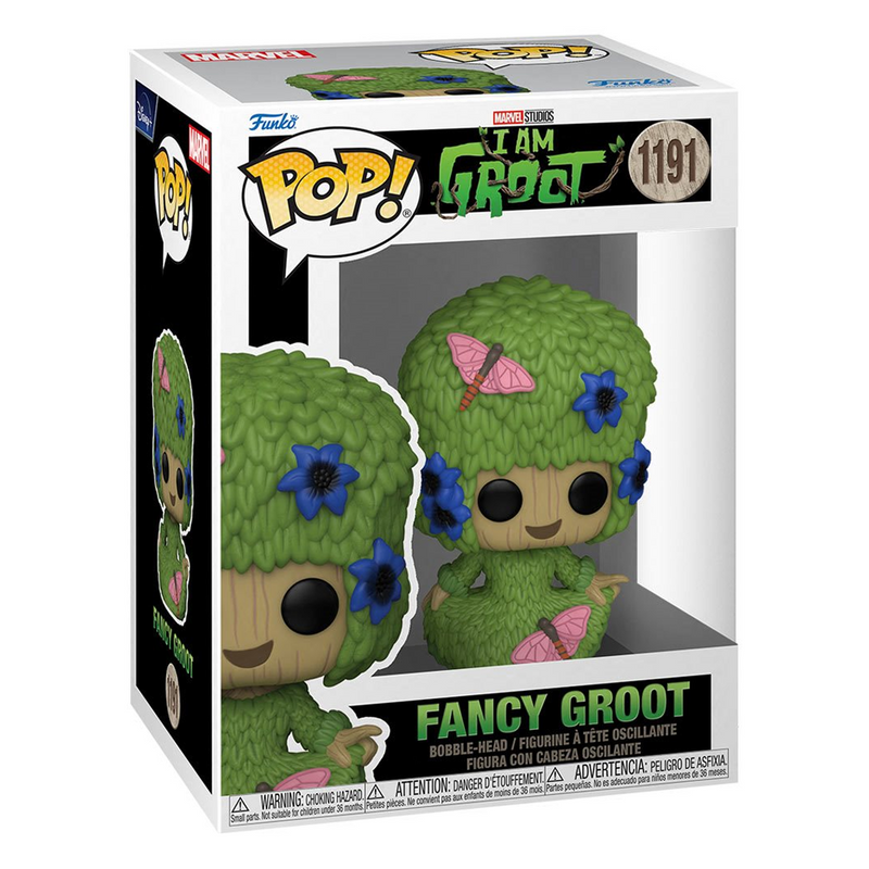 Funko POP! Marvel: I Am Groot - Fancy Groot Vinyl Figure