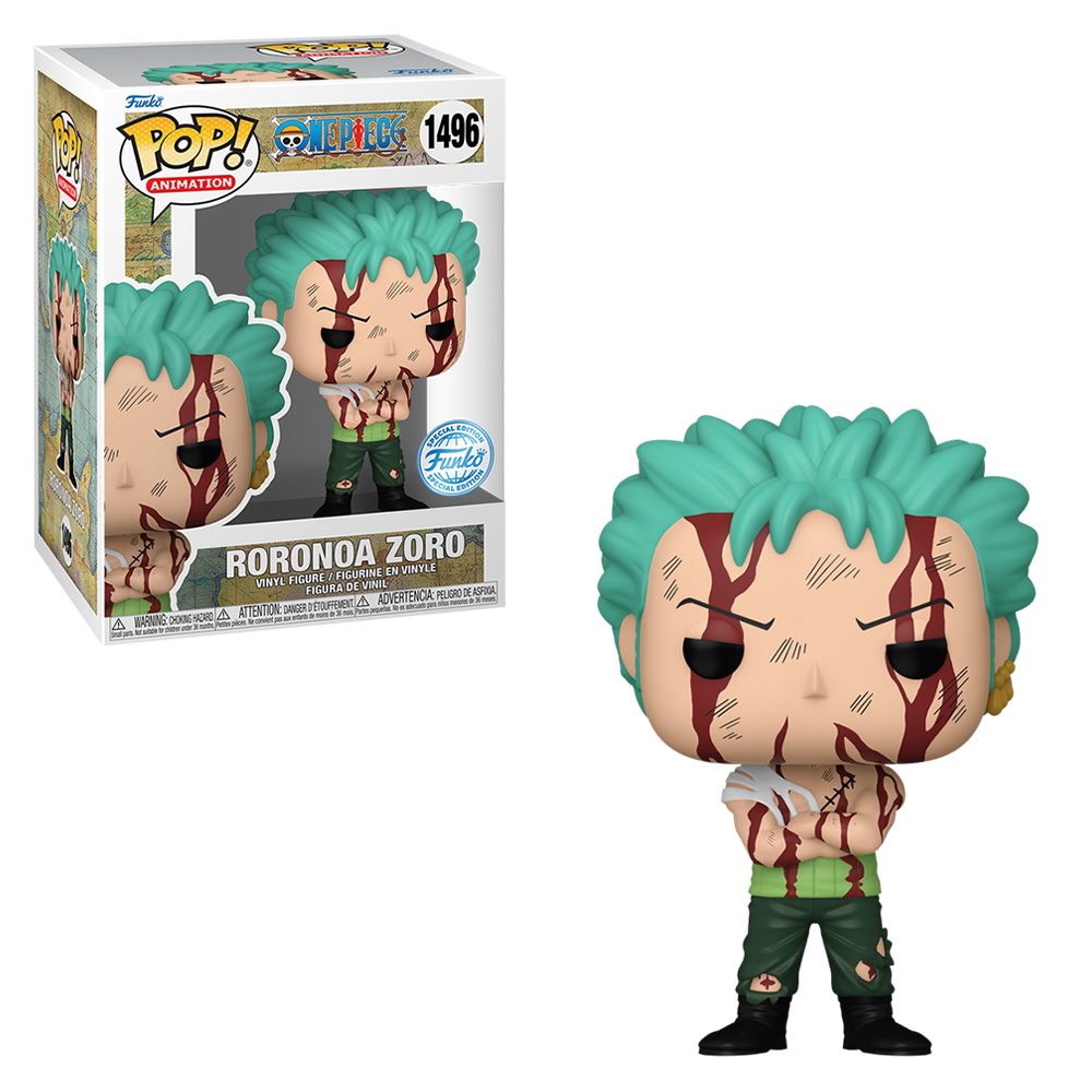 Funko POP! One Piece - Zoro (Nothing Happened) Vinyl Figure #1496 Spec