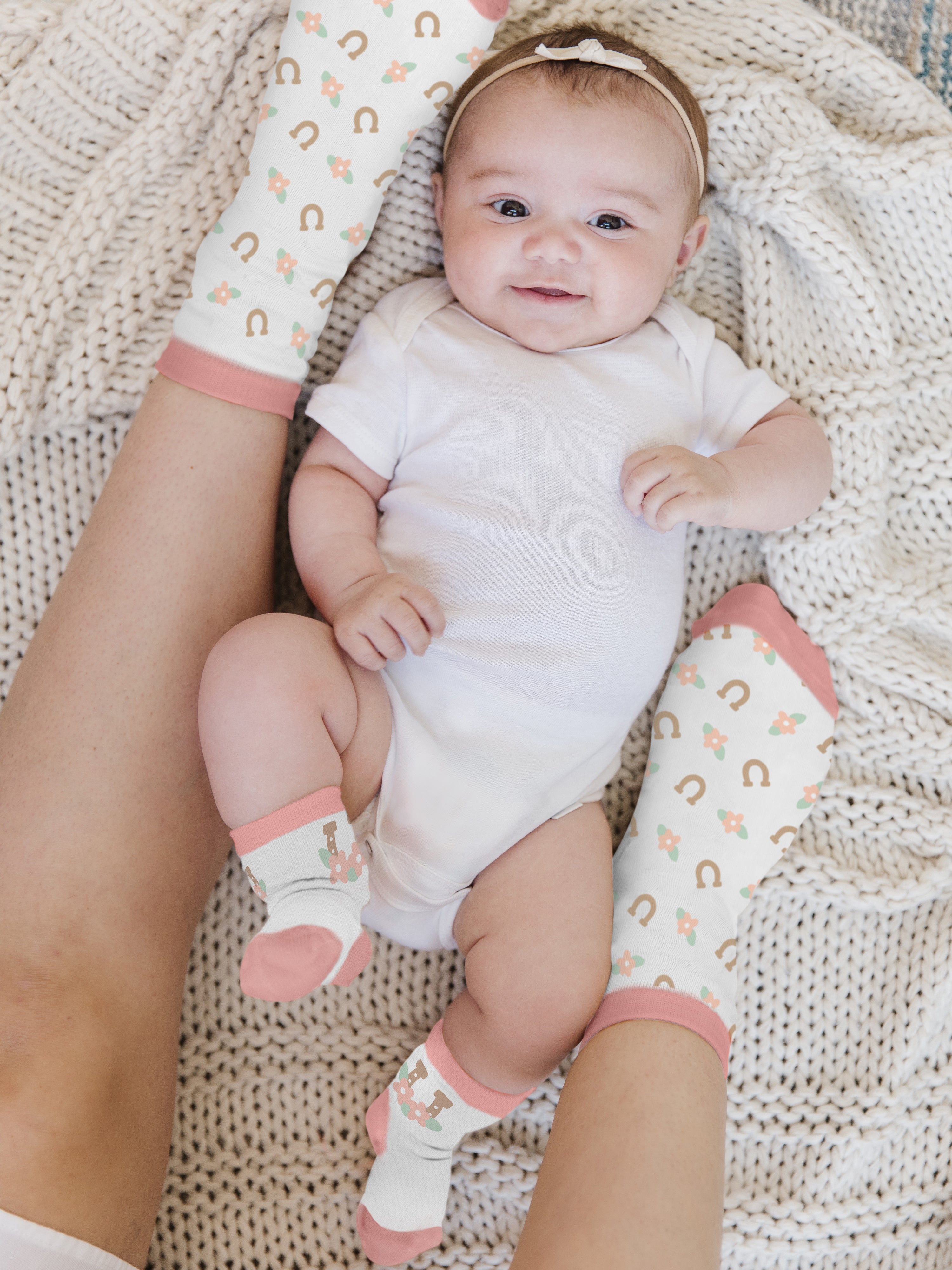 Mama & Me Matching Socks Set - Bloomin' Boot