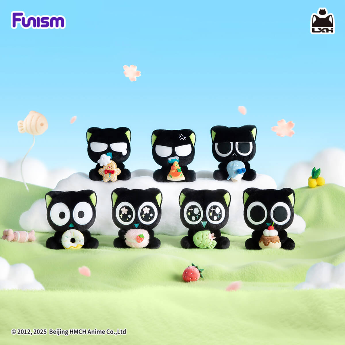 Funism: Luo Xiaohei Hug Series Plush Pendant - 1 Blind Box