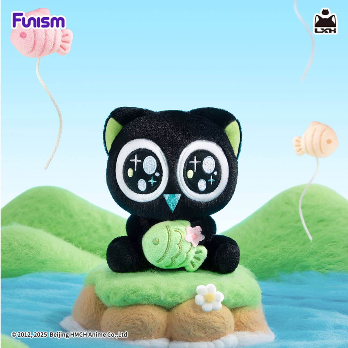 Funism: Luo Xiaohei Hug Series Plush Pendant - 1 Blind Box