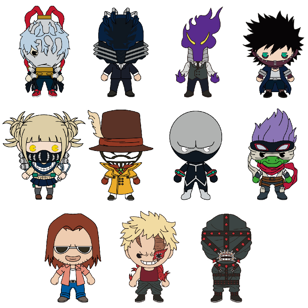 Monogram: My Hero Academia: Villians Series 6 - 3D Foam Bag Clip Blind Bag