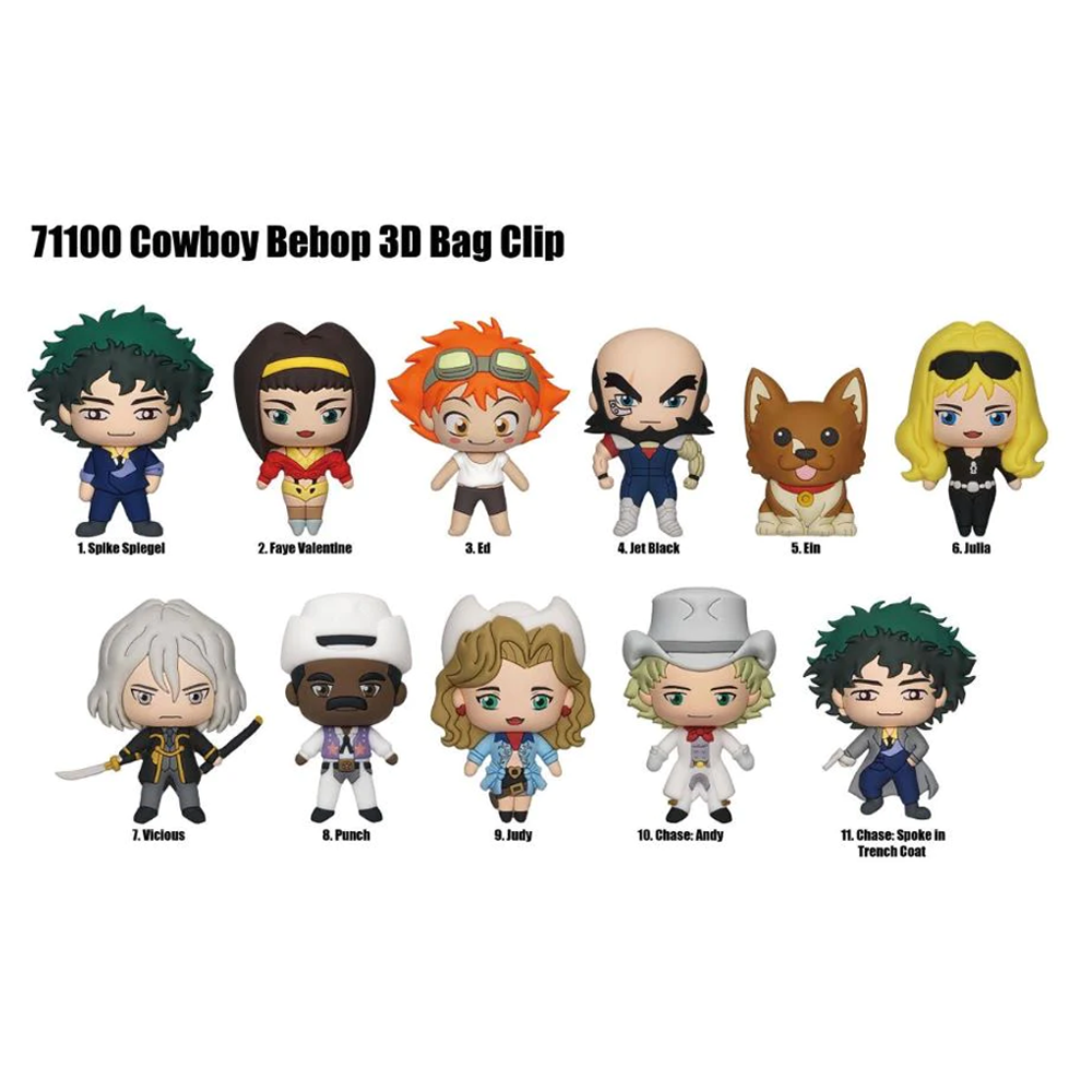 Monogram: Cowboy Bebop - 3D Foam Bag Clip Blind Bag