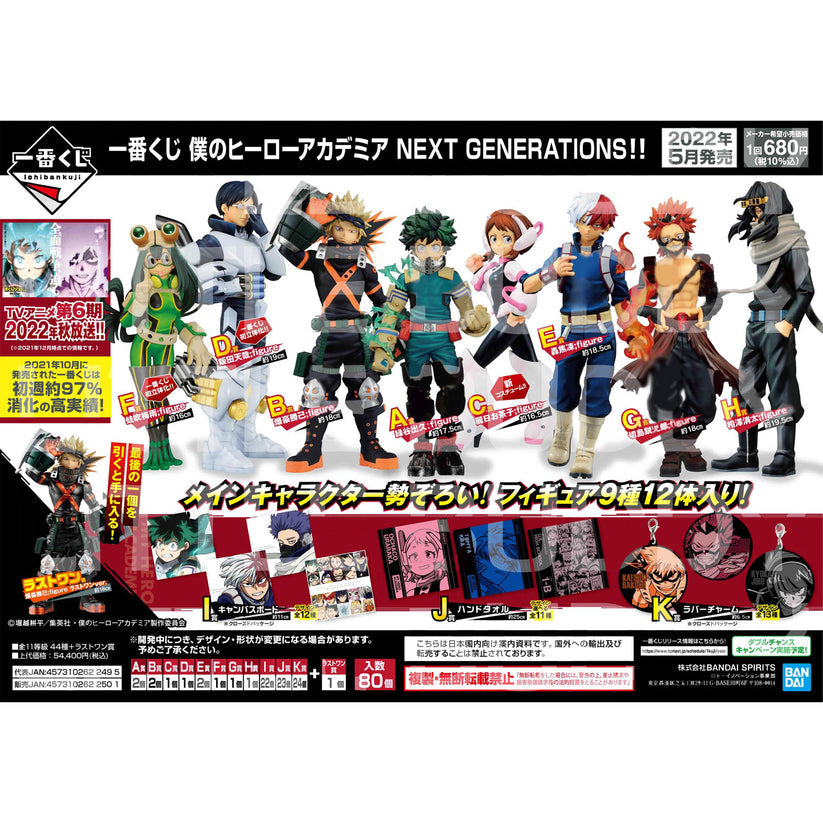 Bandai: Ichiban Kuji - My Hero Academia The Movie: YOU'RE NEXT - 1 Pull