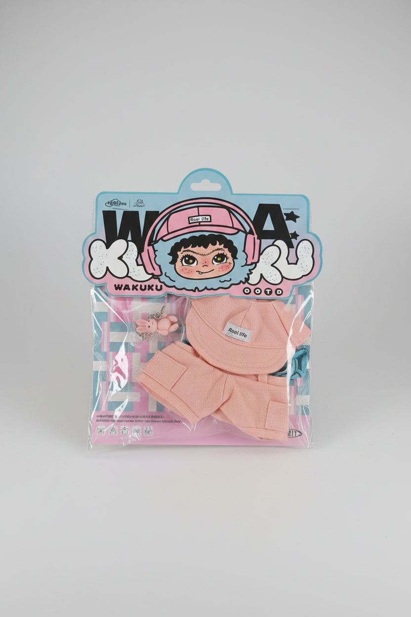 HereToy: WAKUKU Big Star Series Doll Outfit (Energetic Overall Set)