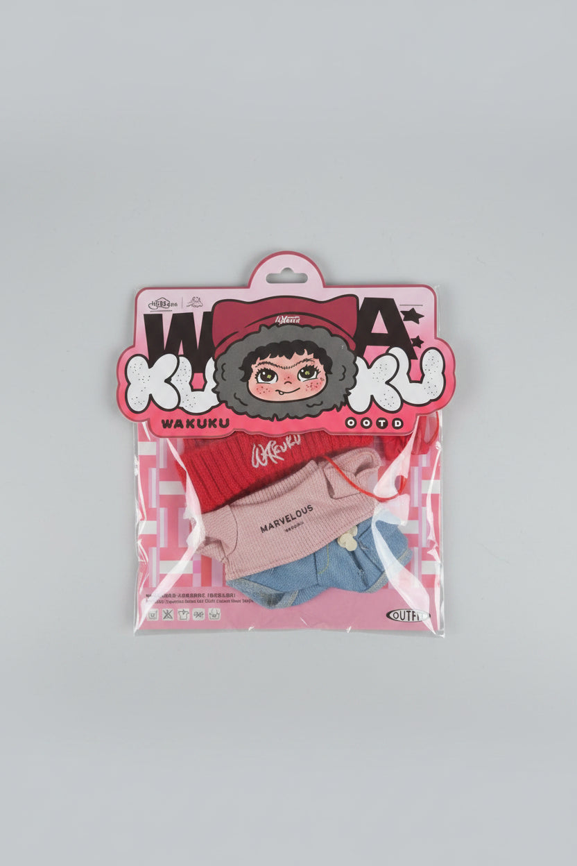 HereToy: WAKUKU Big Star Series Doll Outfit (Casual Street-Style Set)