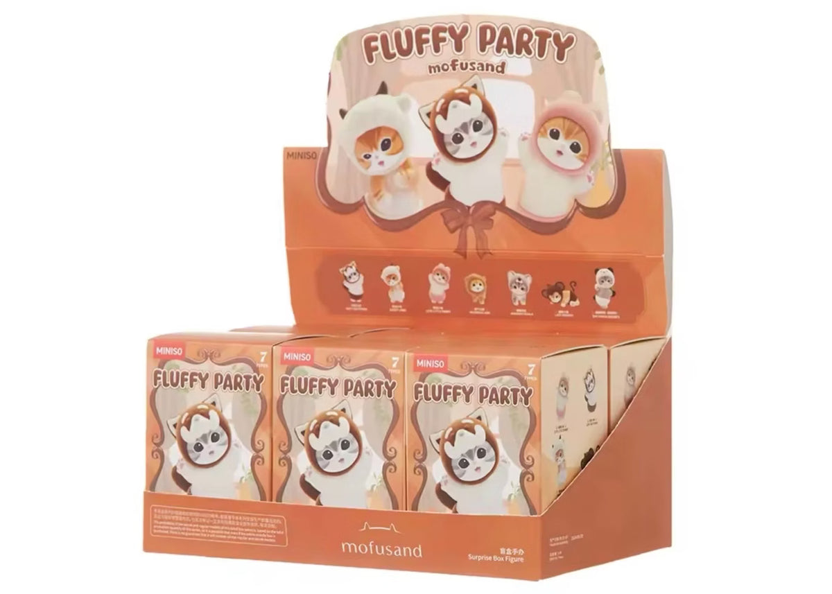 MINISO: Mofusand - Fluffy Party Series - 1 Blind Box