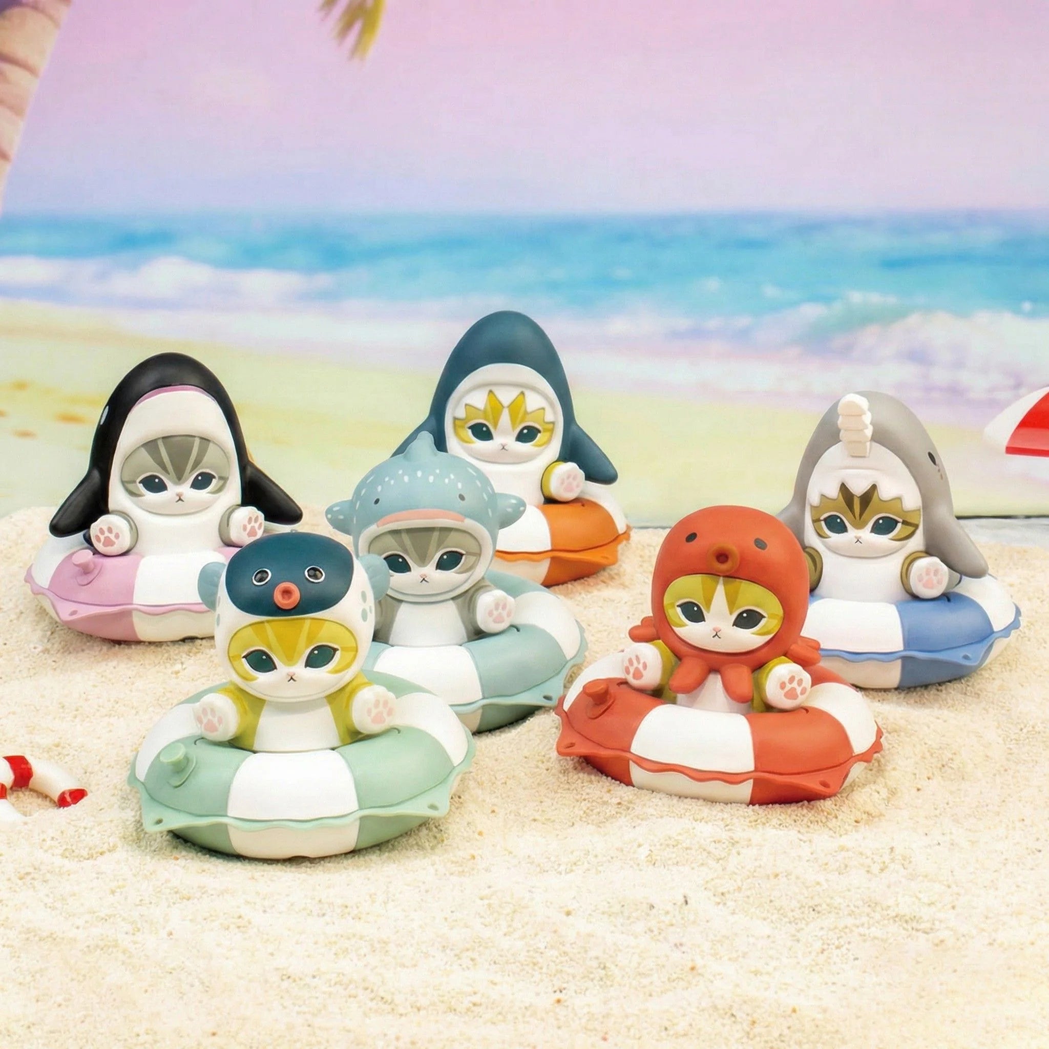 MOFUSAND: Swimming Ring Stamp Series - 1 Blind Box