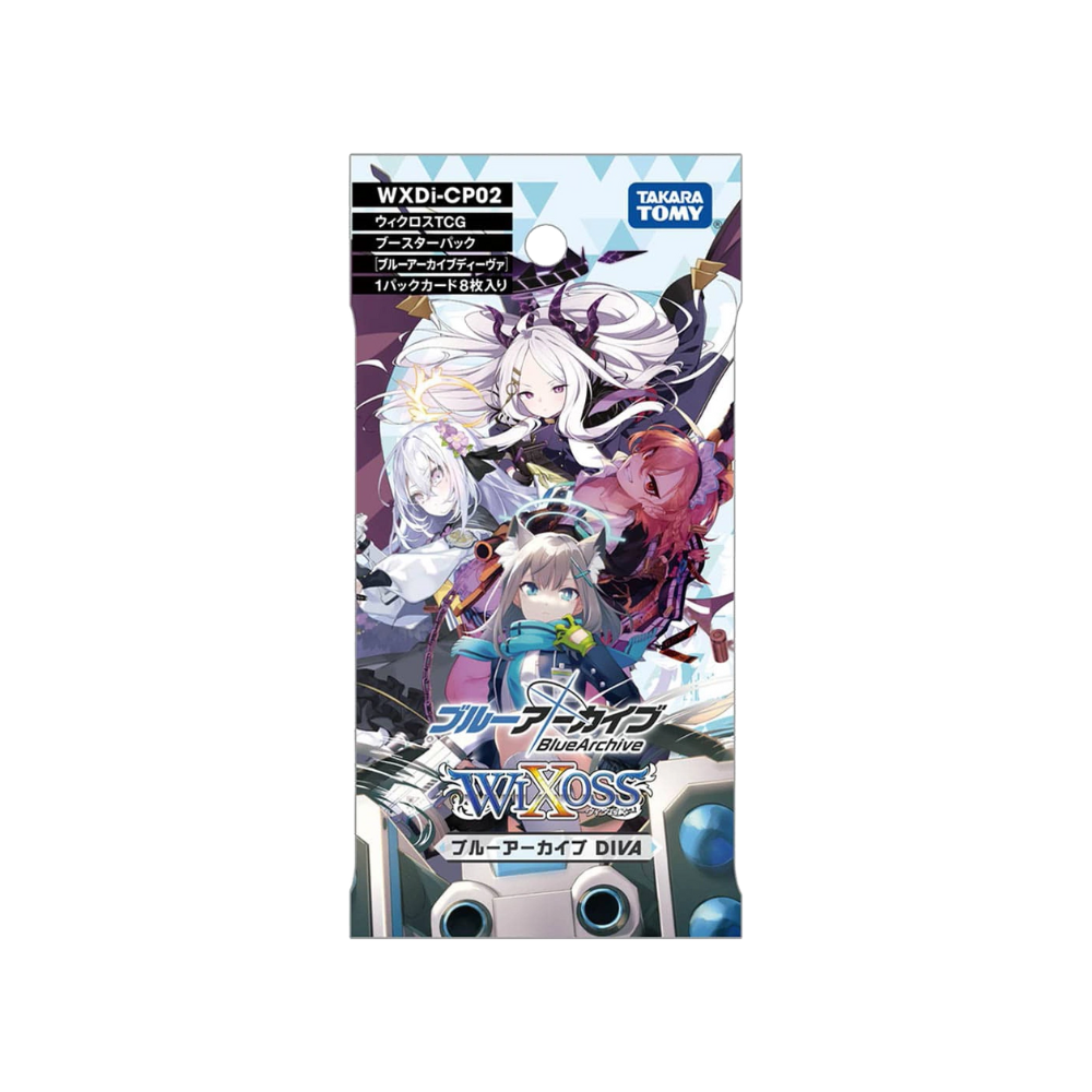 wixoss tcg booster box WIXOSS: Blue Archive DIVA Booster Pack (8 Cards) [English Version]