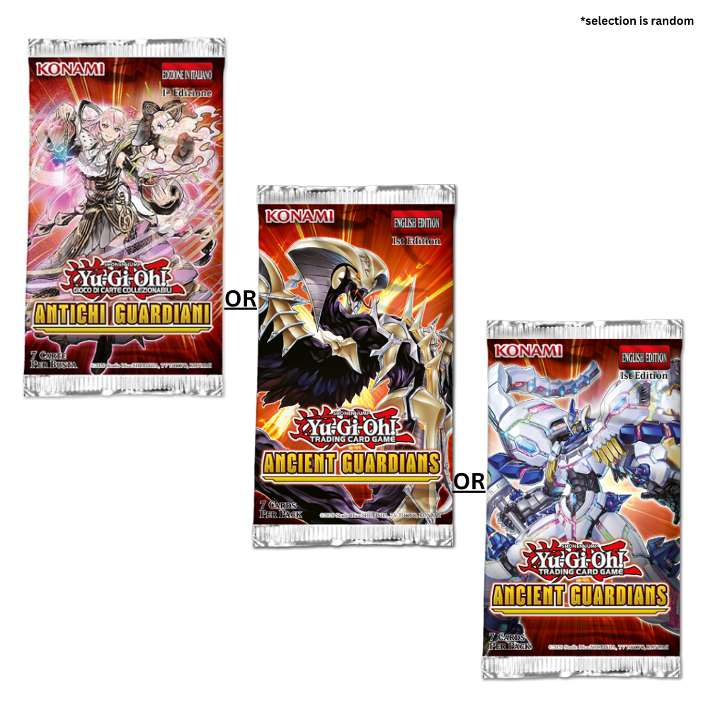 Yu-Gi-Oh! Trading Card Game: Ancient Guardians Booster Pack (7 Cards) Yu-Gi-Oh! Trading Card Game: Ancient Guardians Booster Pack (7 Cards)