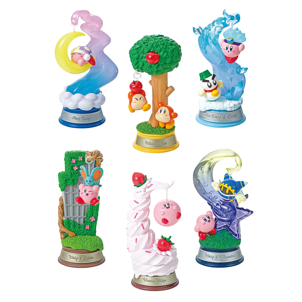 Re-Ment: Swing Kirby in Dream Land - 1 Blind Box